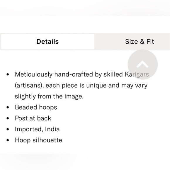 Deepa Gurnani hoops - Picture 2 of 3